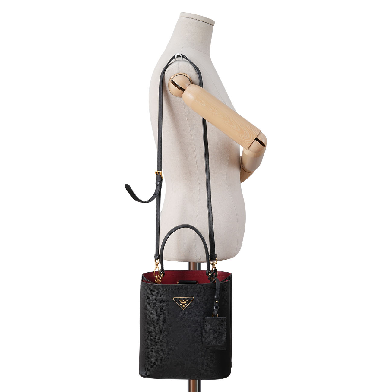 PRADA(USED)프라다 1BA212 사피아노 파니에 토트백