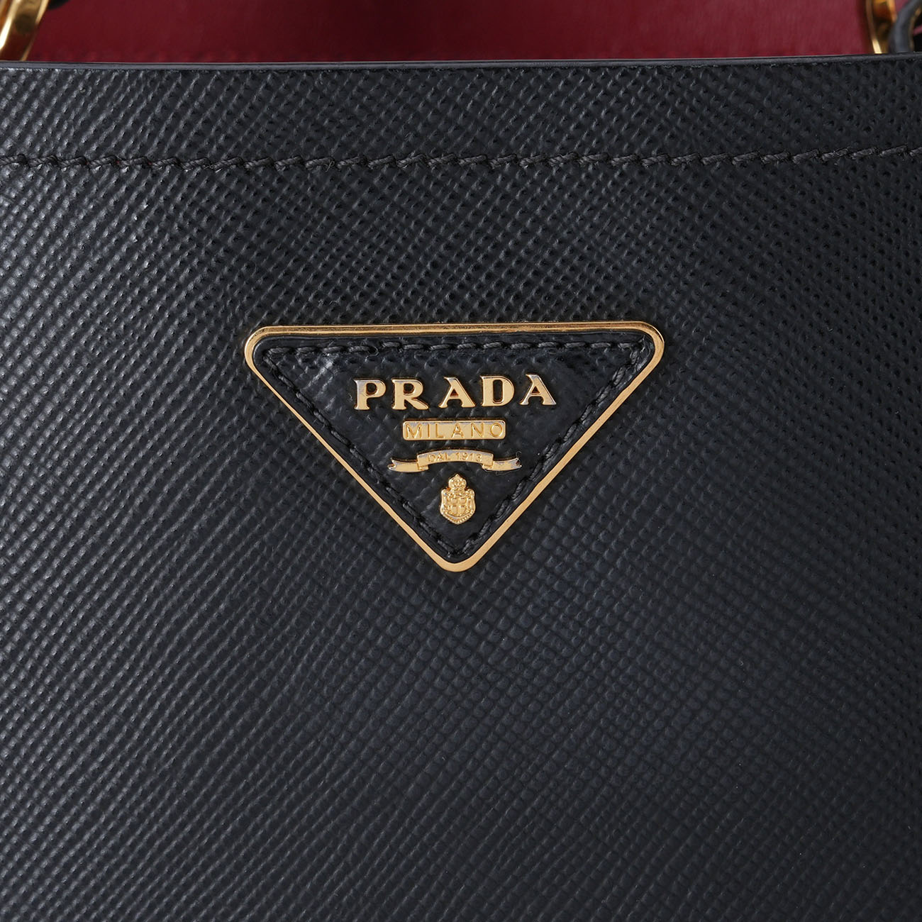 PRADA(USED)프라다 1BA212 사피아노 파니에 토트백