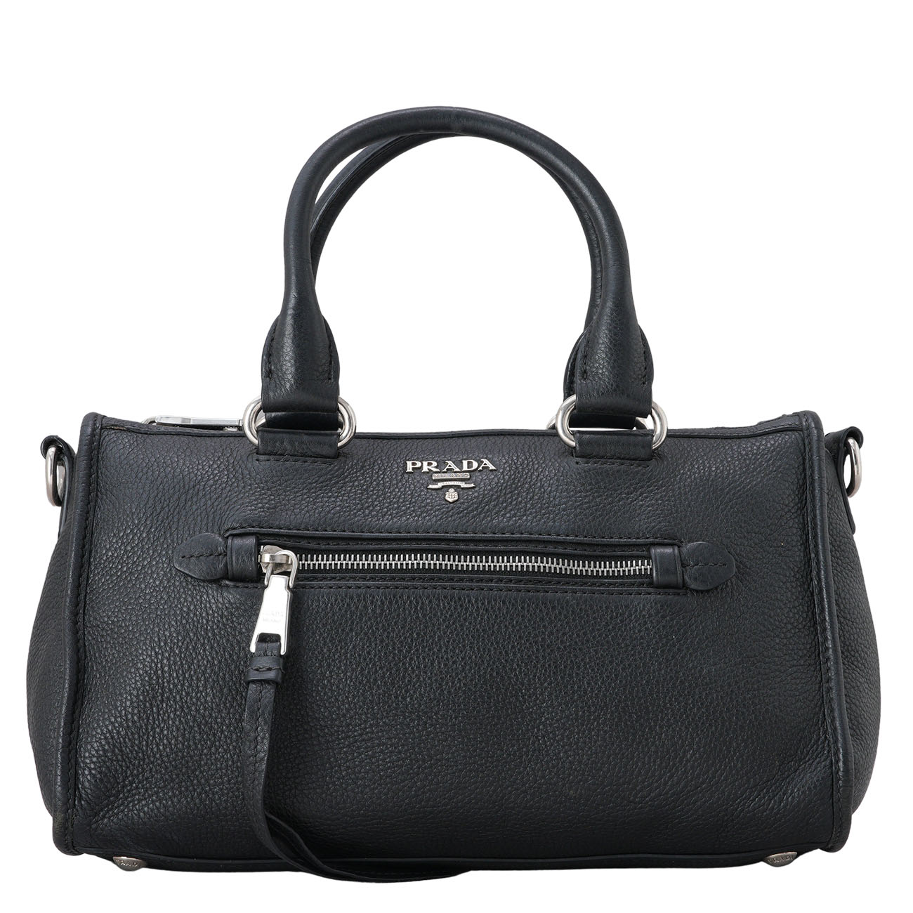 PRADA(USED)프라다 1BB022 비텔로 피닉스 모터백