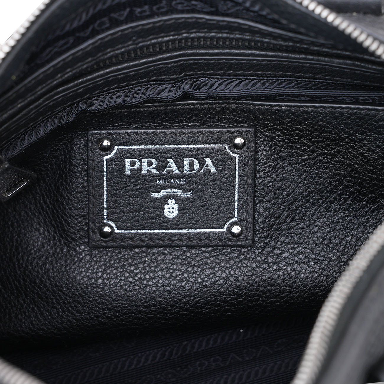 PRADA(USED)프라다 1BB022 비텔로 피닉스 모터백