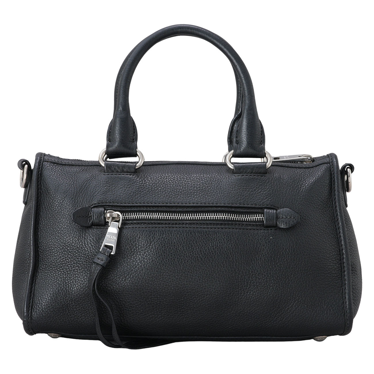 PRADA(USED)프라다 1BB022 비텔로 피닉스 모터백