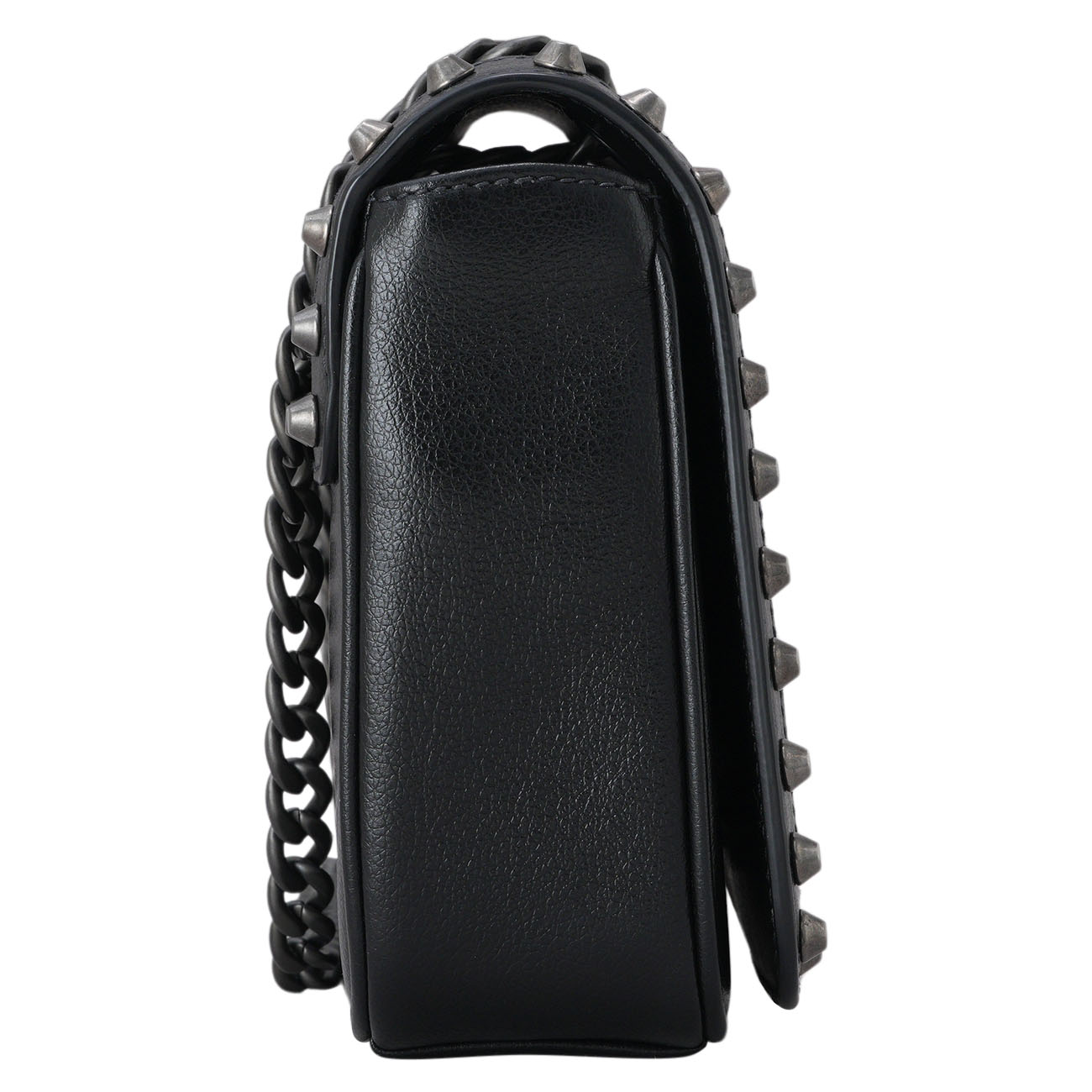 PRADA(USED)프라다 1BD147 스터드 플랩 숄더백