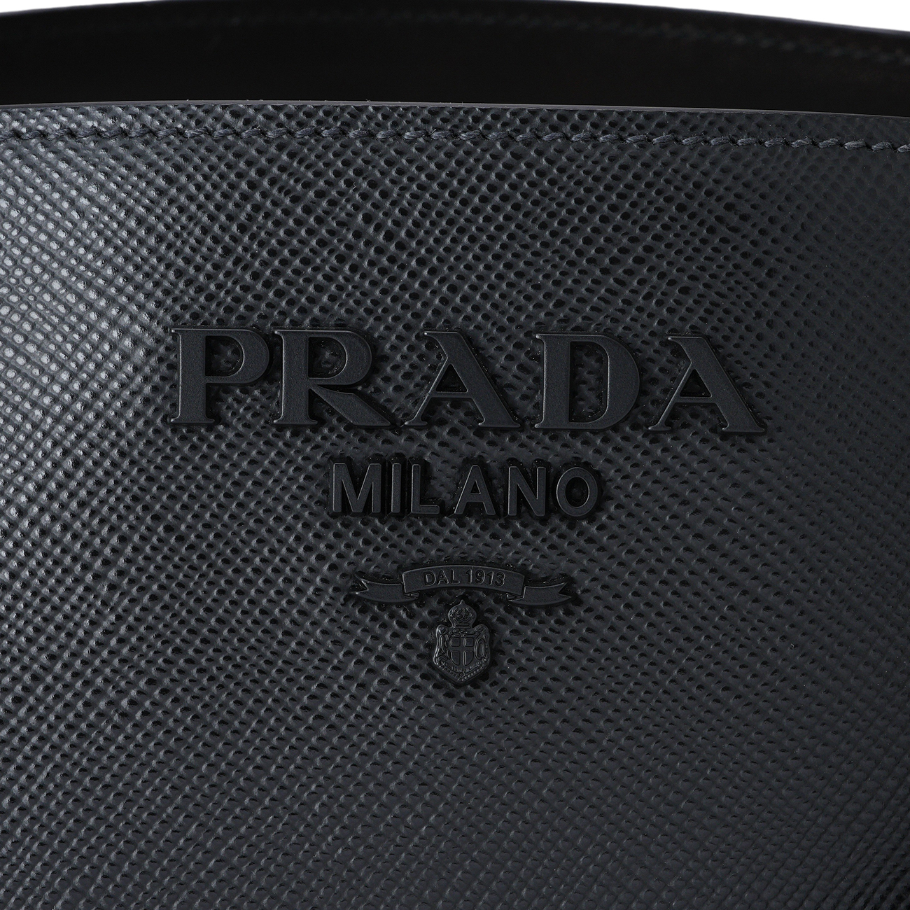 PRADA(USED)프라다 1BA155 사피아노 모노크롬 토트백