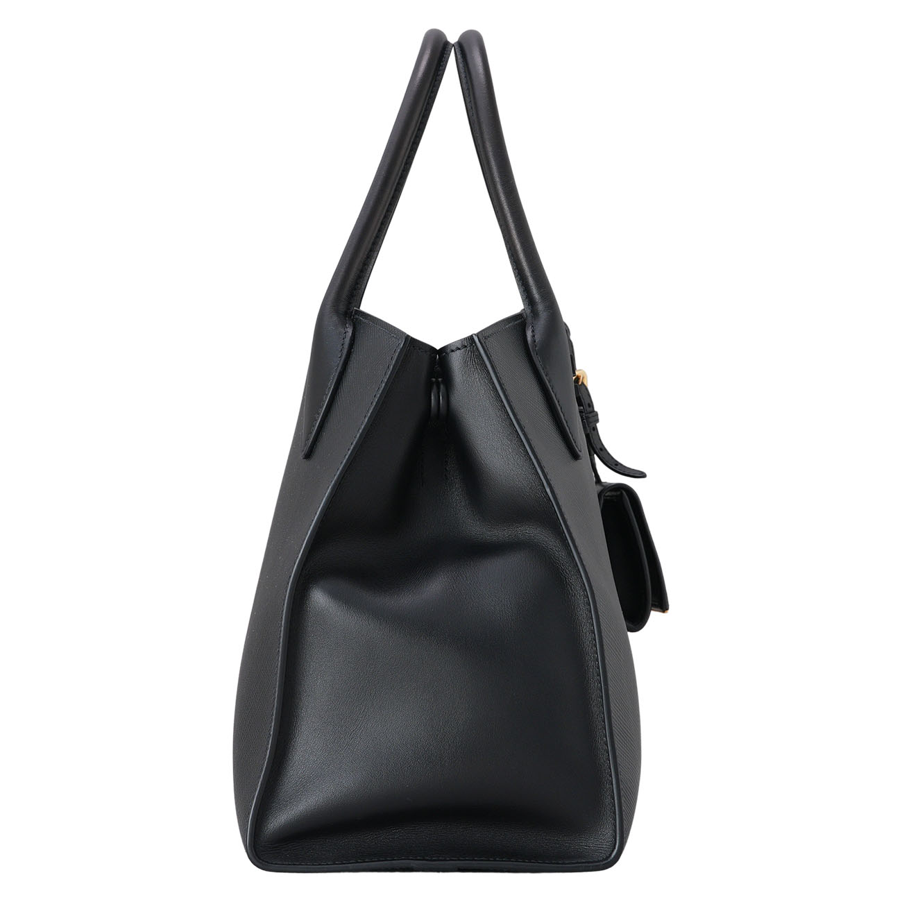 PRADA(USED)프라다 1BA155 사피아노 모노크롬 토트백
