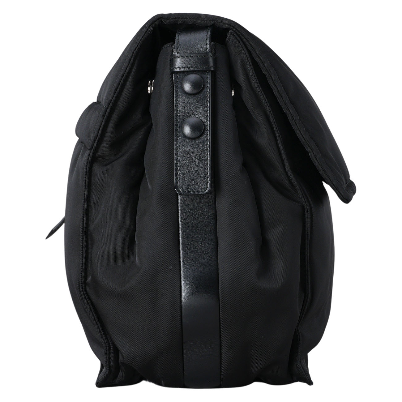 PRADA(USED)프라다 1BD256 트래블러 라지 리나일론 패딩 숄더백