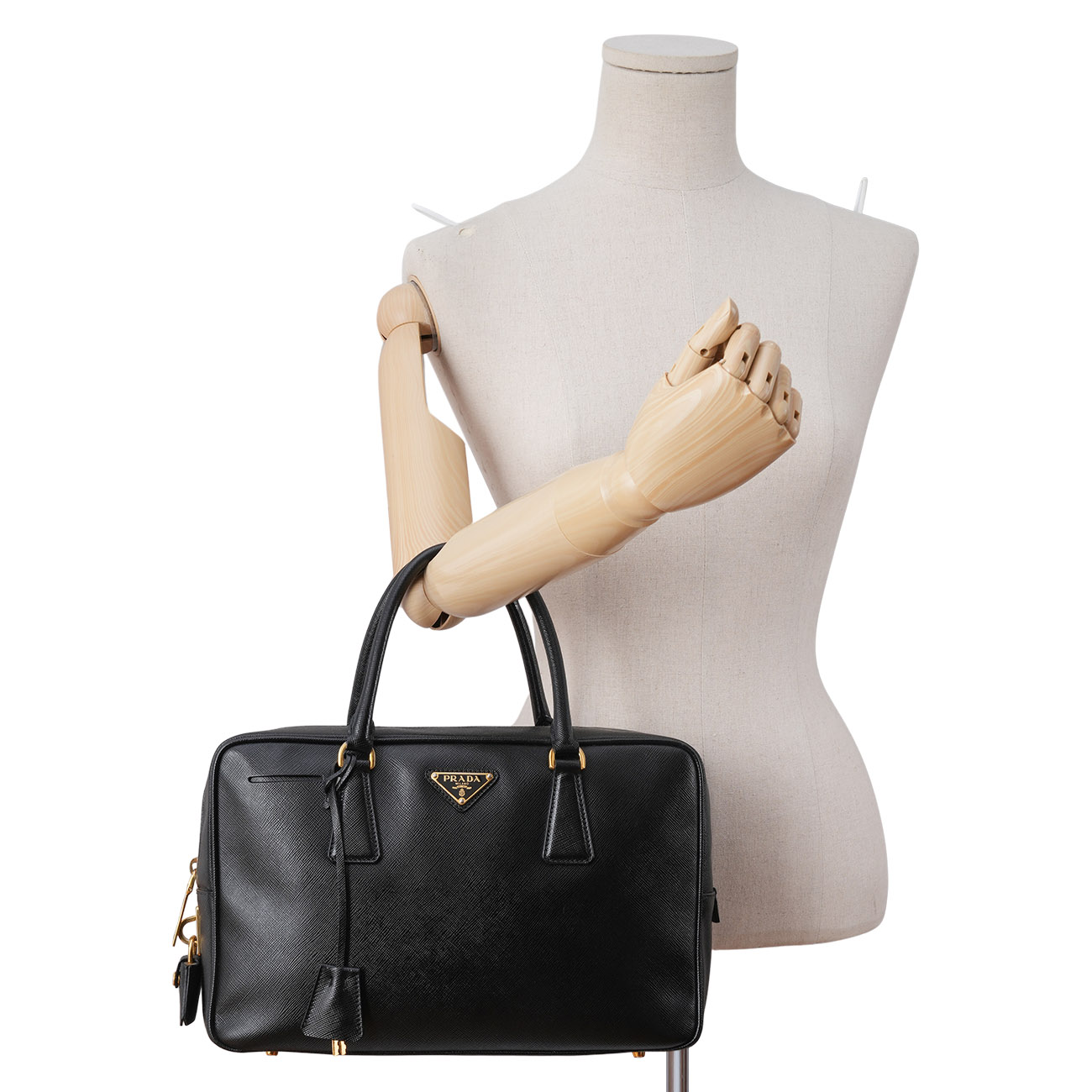 PRADA(USED)프라다 BL0095 사피아노 럭스 토트백