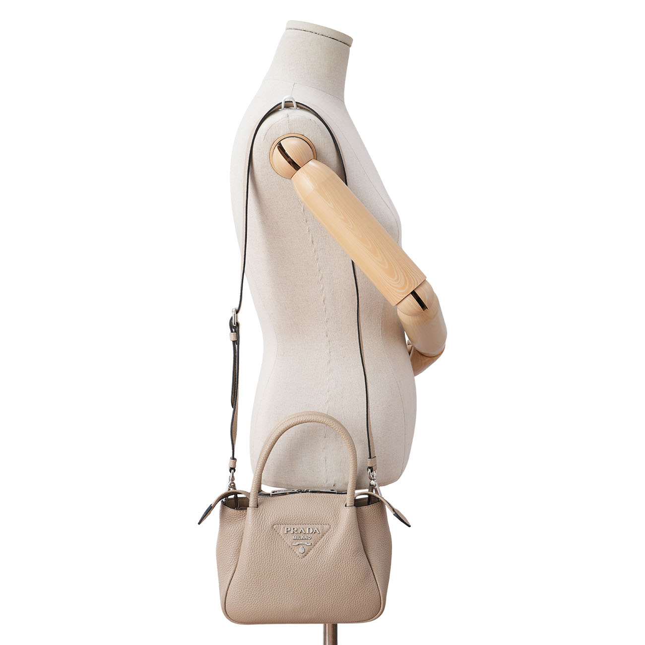 PRADA(USED)프라다 1BA362 가죽 미니 핸드백