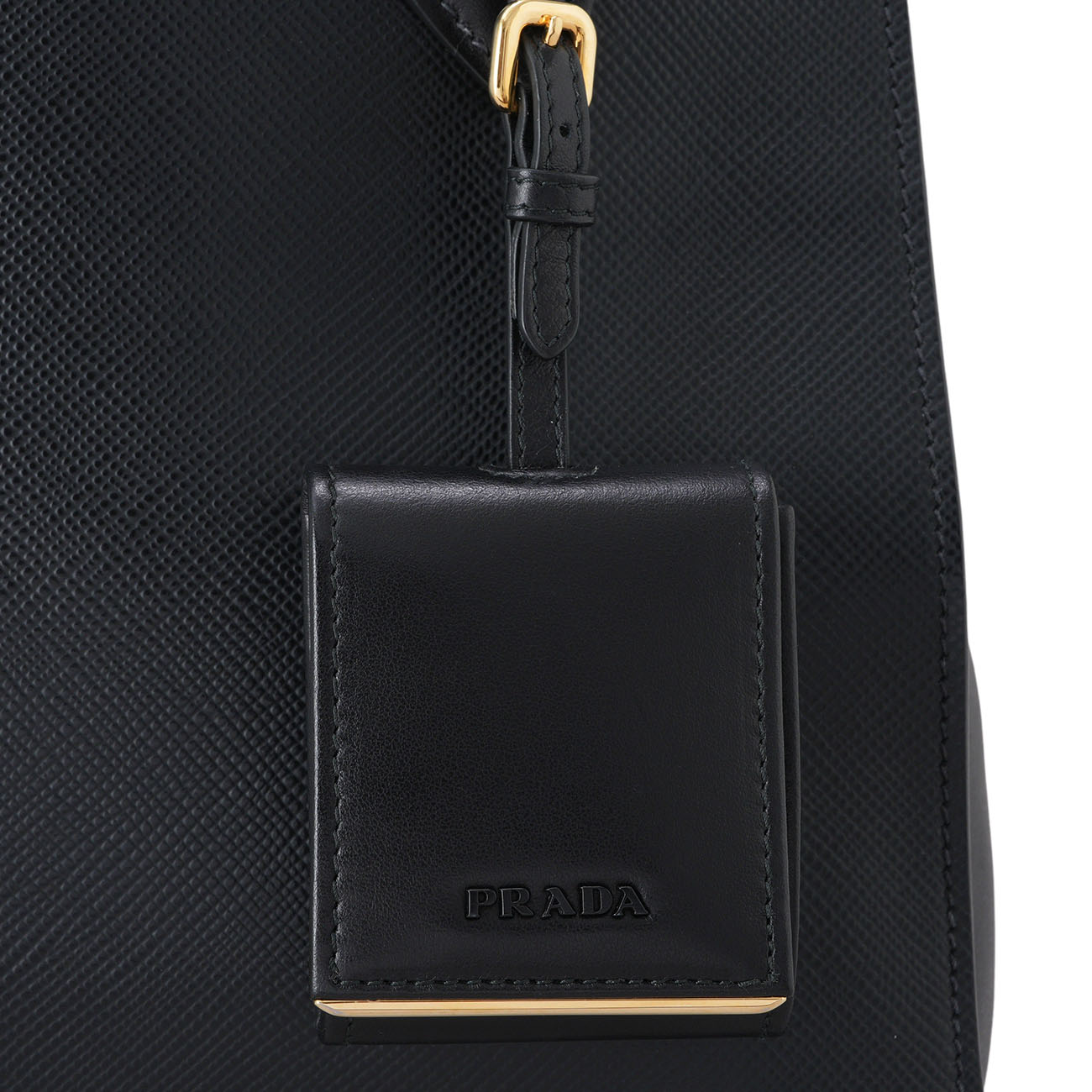 PRADA(USED)프라다 1BA155 사피아노 모노크롬 토트백