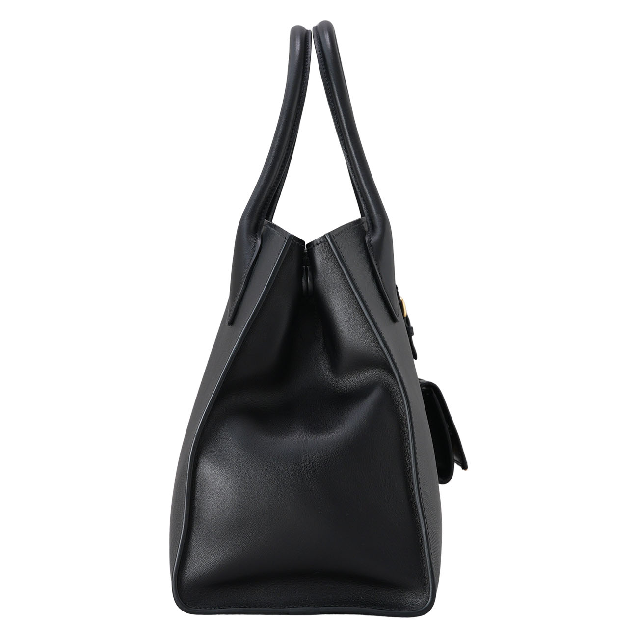 PRADA(USED)프라다 1BA155 사피아노 모노크롬 토트백