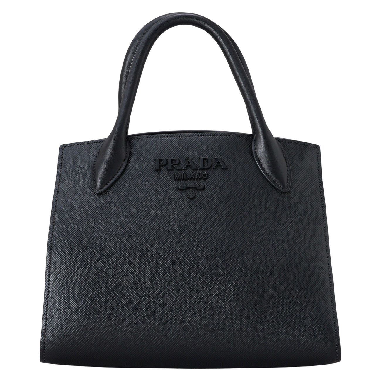 PRADA(USED)프라다 1BA156 모노크롬 토트백