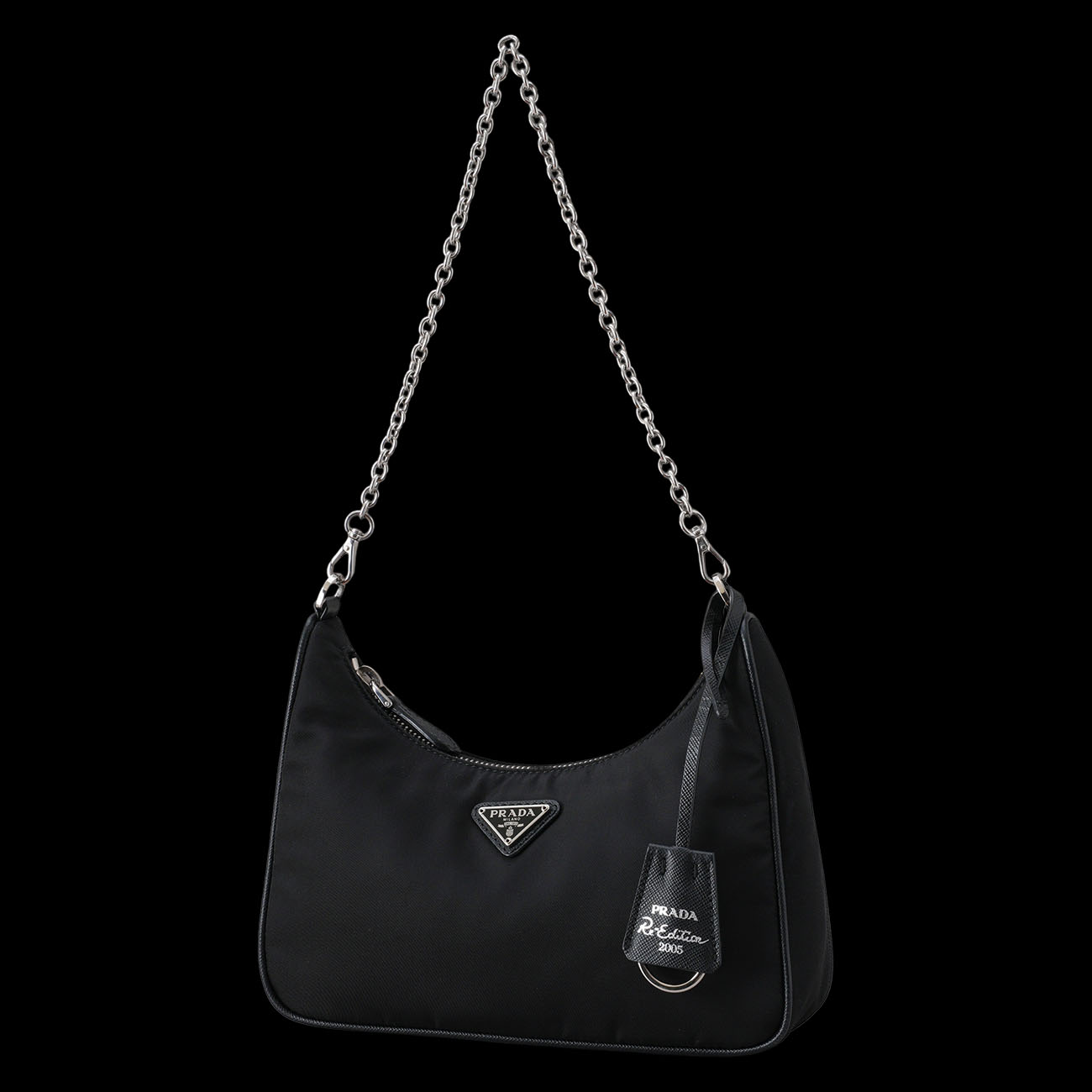 PRADA(USED)프라다 1BH204 리에디션 리나일론 호보백