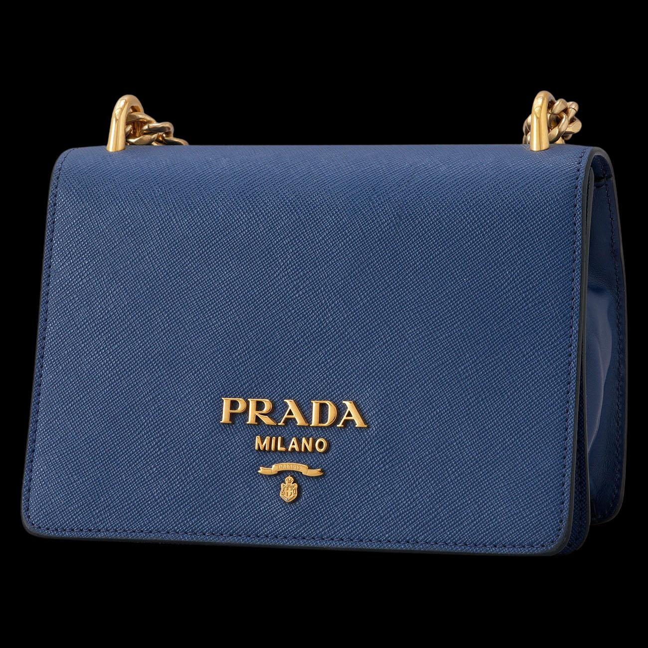 PRADA(USED)프라다 1BD133 사피아노 체인 플랩백
