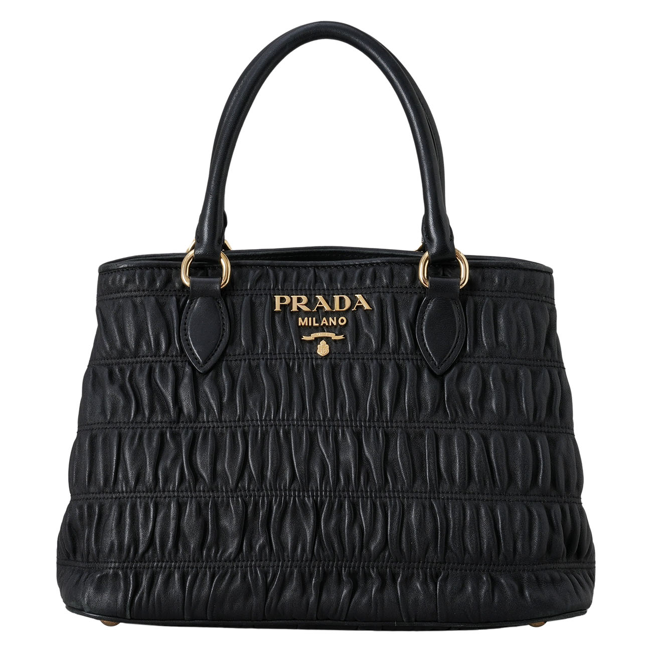 PRADA(USED)프라다 1BA173 포코노 고프레 토트백