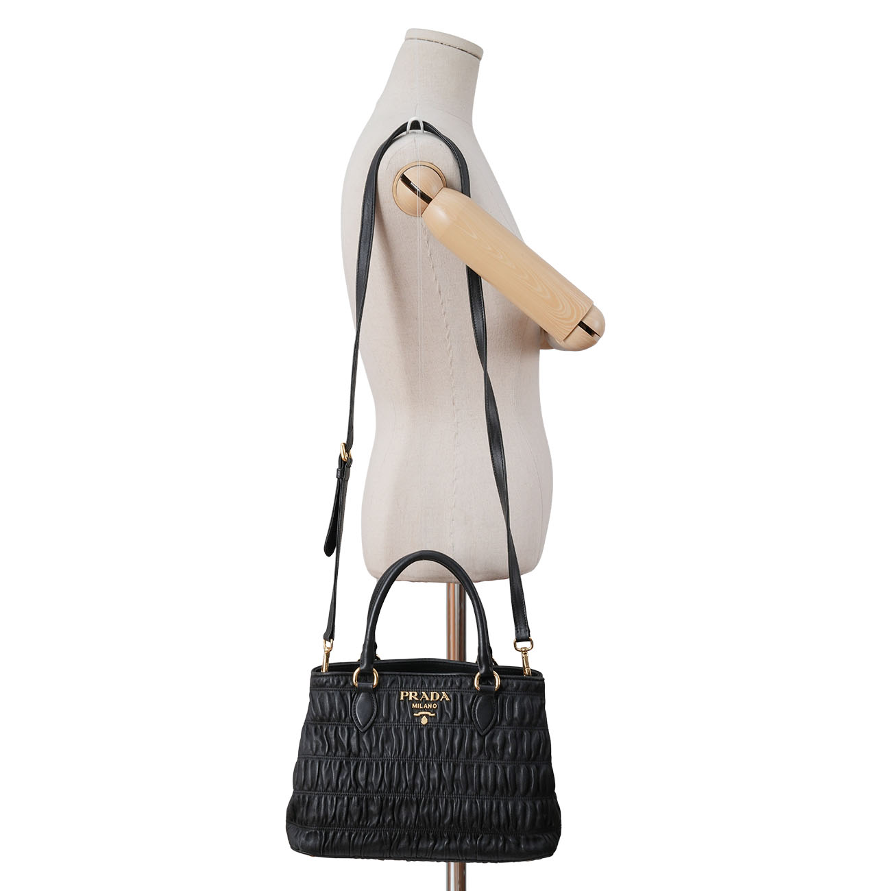 PRADA(USED)프라다 1BA173 포코노 고프레 토트백