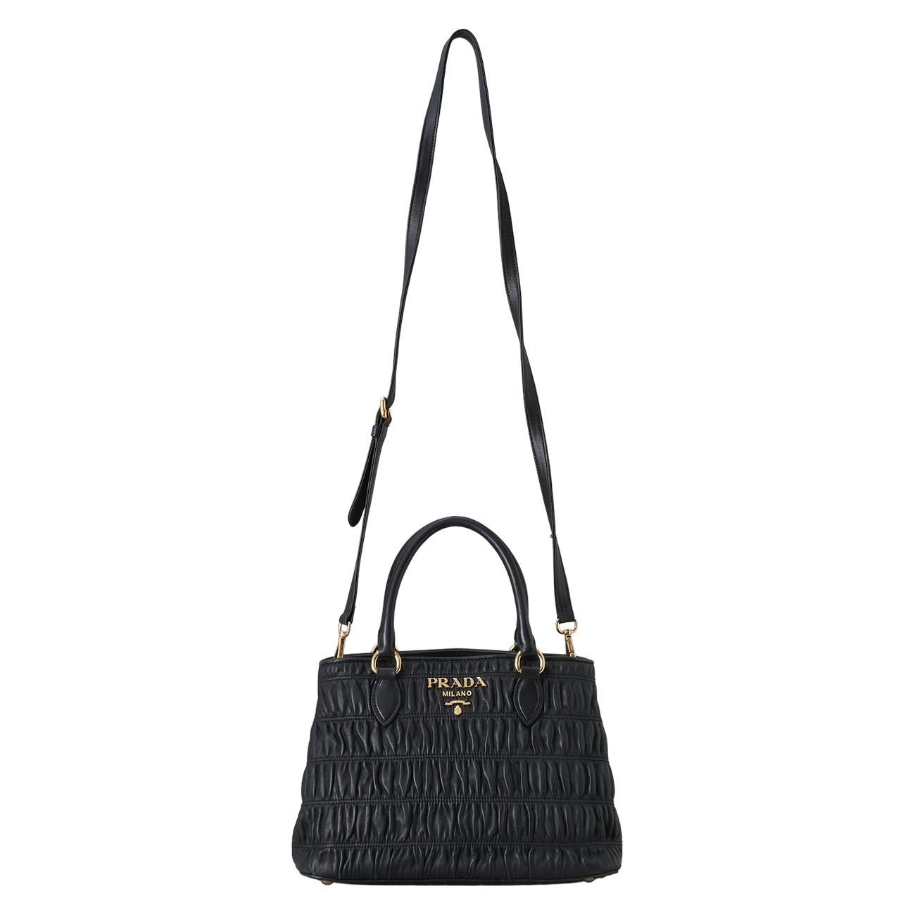 PRADA(USED)프라다 1BA173 포코노 고프레 토트백