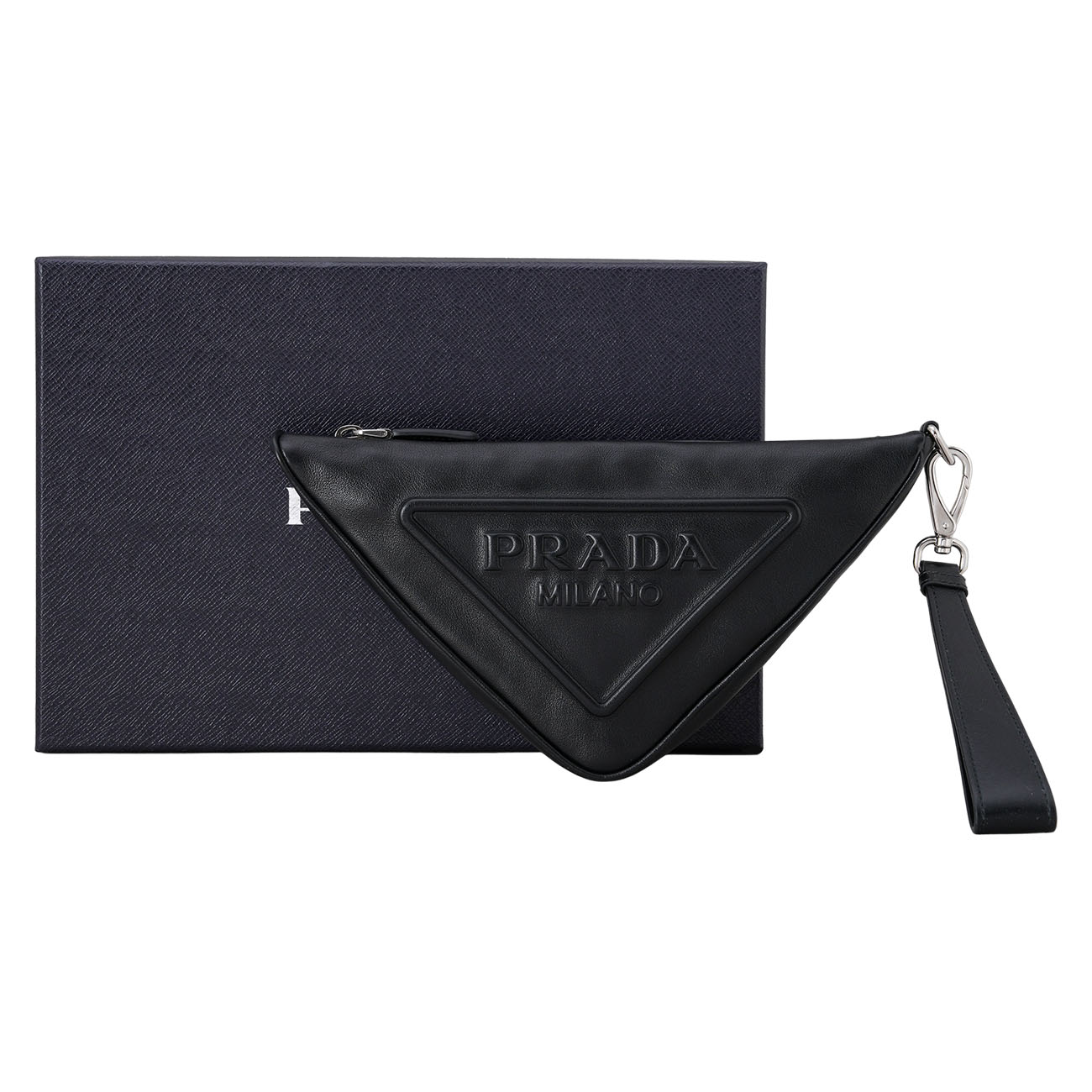 PRADA(USED)프라다 1NE039 트라이앵글 클러치