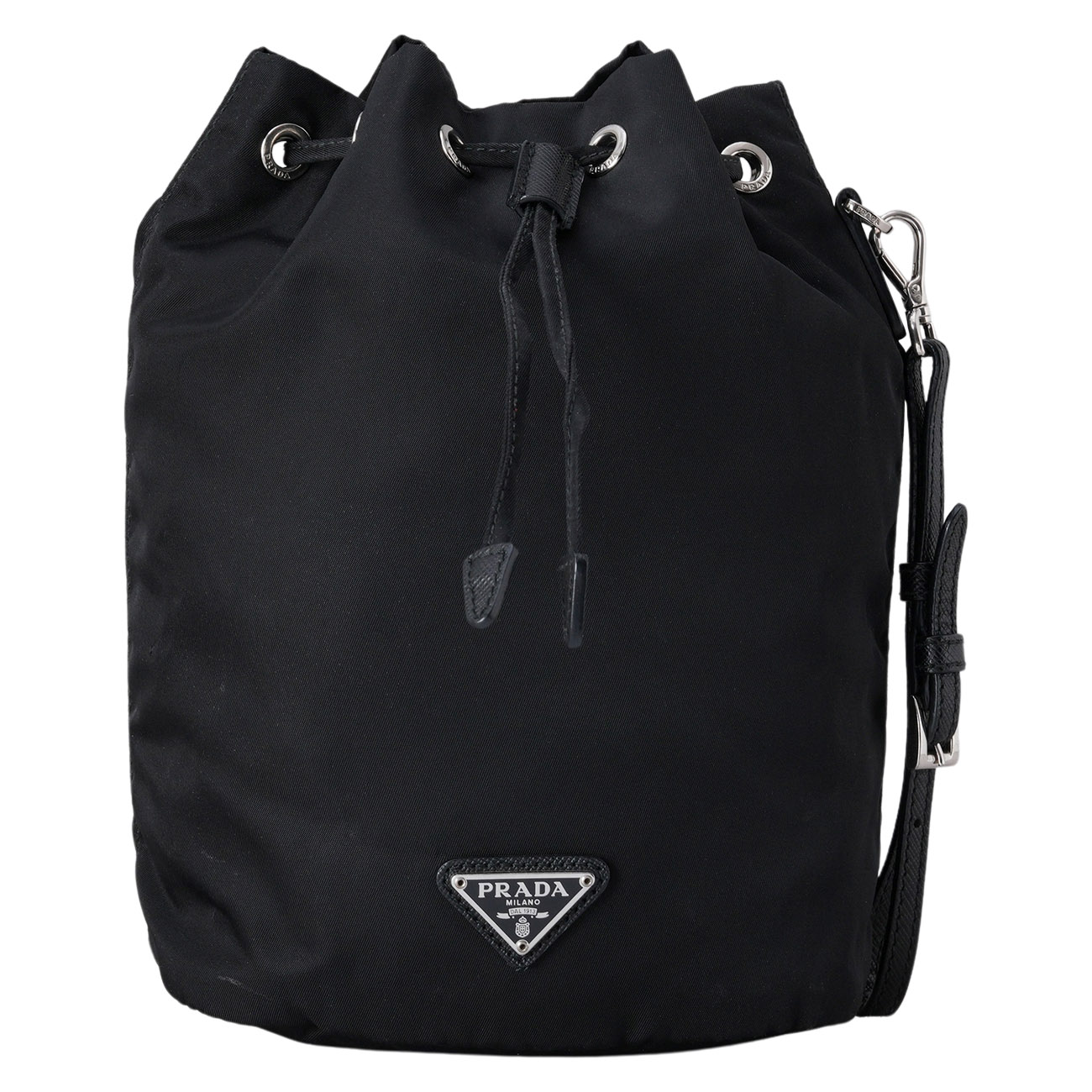 PRADA(USED)프라다 1NS369 리나일론 버킷 파우치
