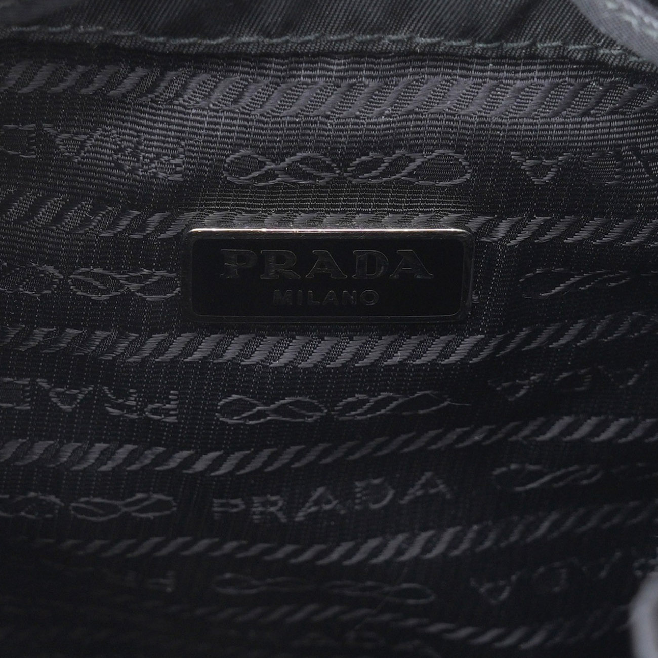 PRADA(USED)프라다 1NS369 리나일론 버킷 파우치