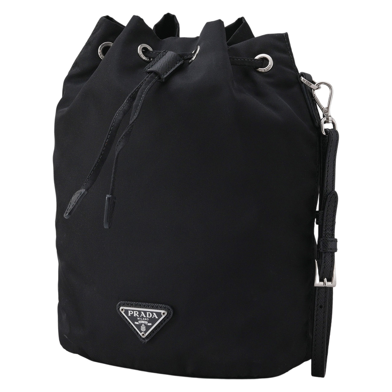 PRADA(USED)프라다 1NS369 리나일론 버킷 파우치