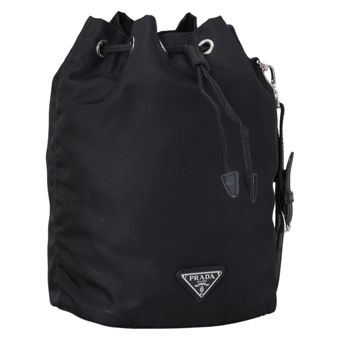 PRADA(USED)프라다 1NS369 리나일론 버킷 파우치