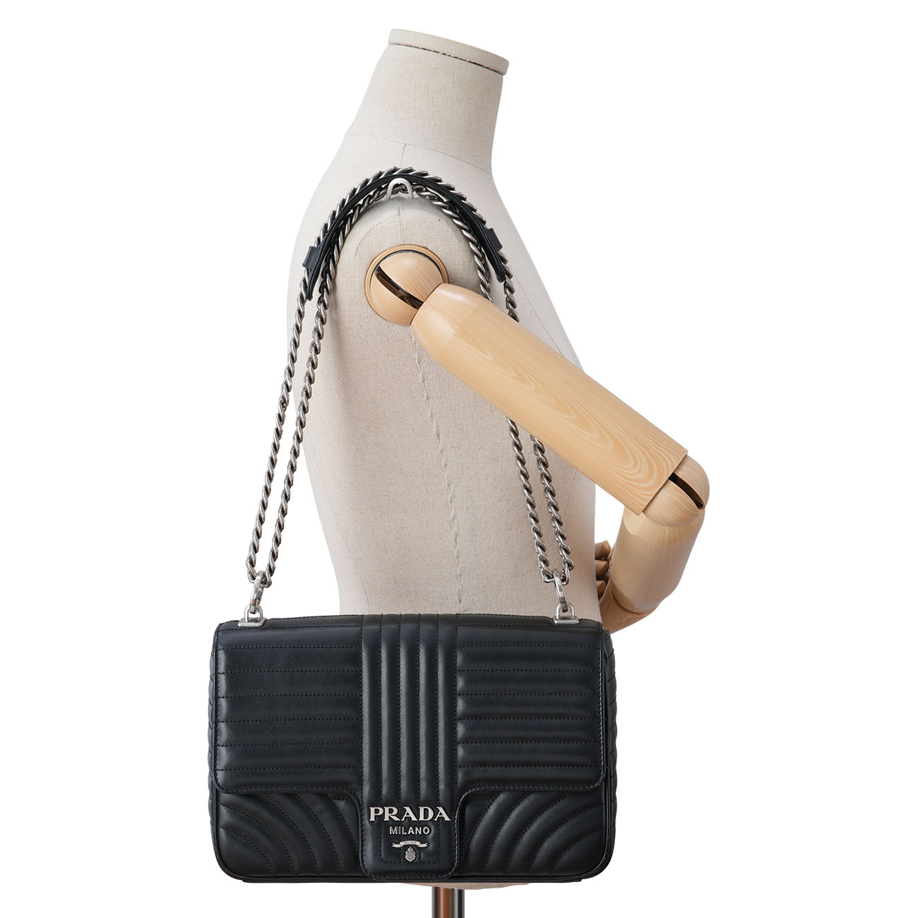PRADA(USED)프라다 다이아그램 숄더백