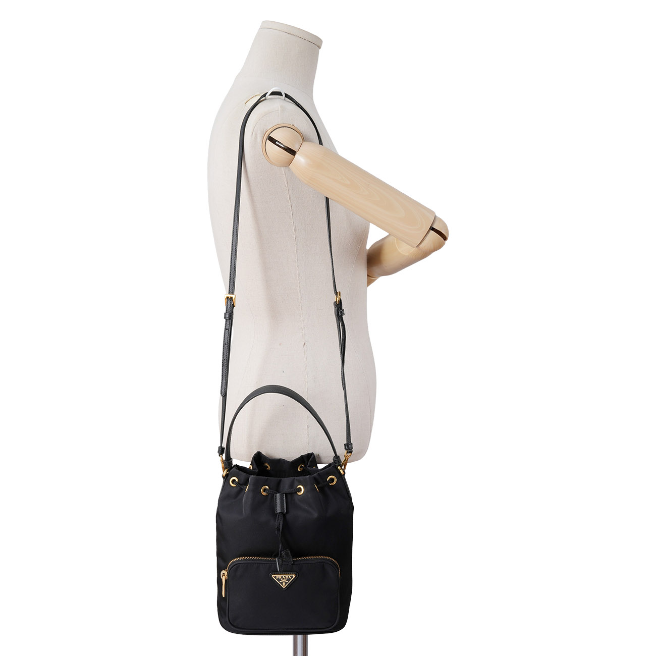 PRADA(USED)프라다 1BH038 리나일론 호보백