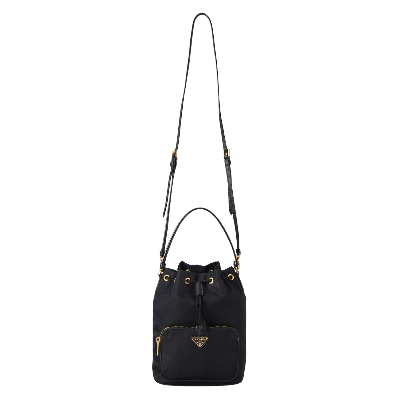 PRADA(USED)프라다 1BH038 리나일론 호보백