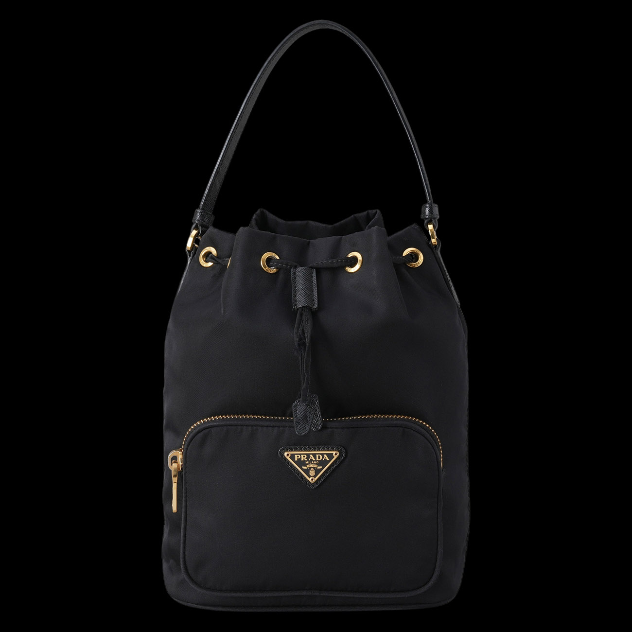 PRADA(USED)프라다 1BH038 리나일론 호보백