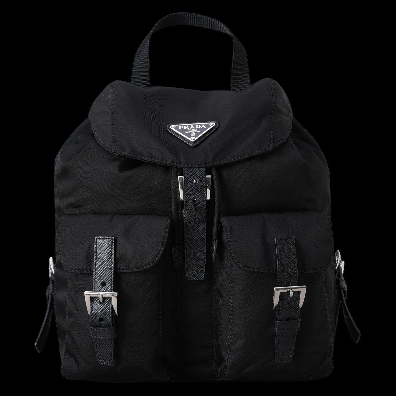 PRADA(USED)프라다 나일론 투포켓 백팩