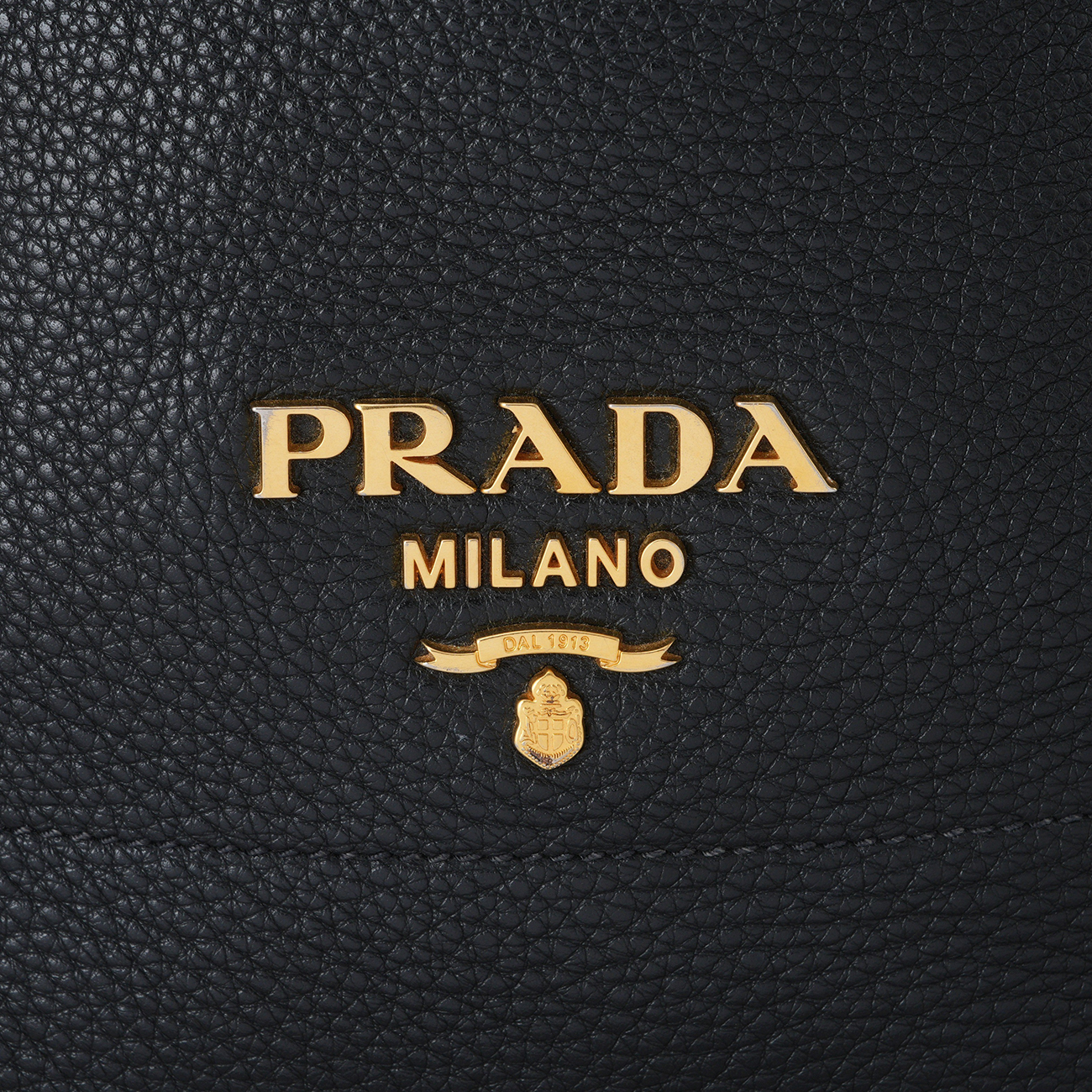 PRADA(USED)프라다 1BE018 비텔로 다이노 버킷백