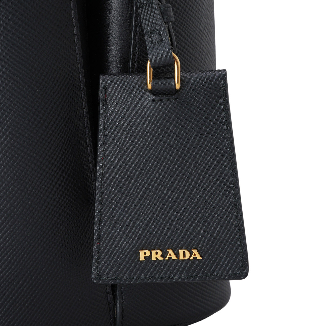 PRADA(USED)프라다 1BA212 사피아노 파니에 버킷백