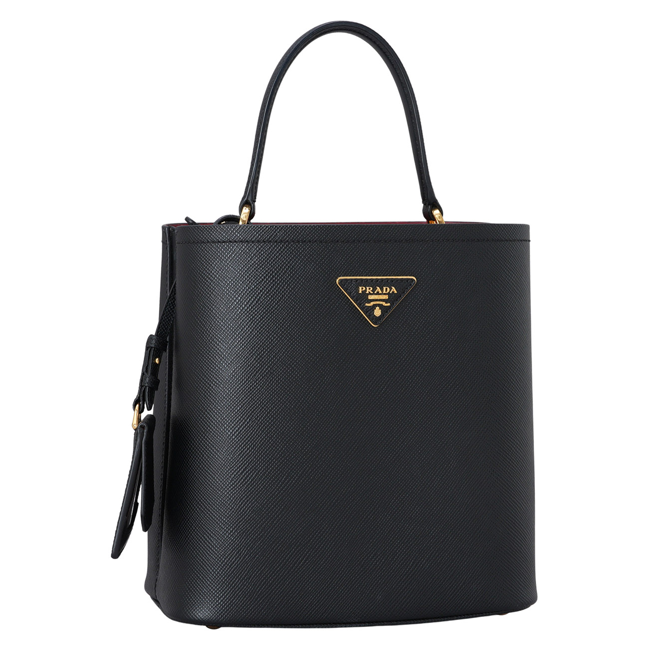 PRADA(USED)프라다 1BA212 사피아노 파니에 버킷백