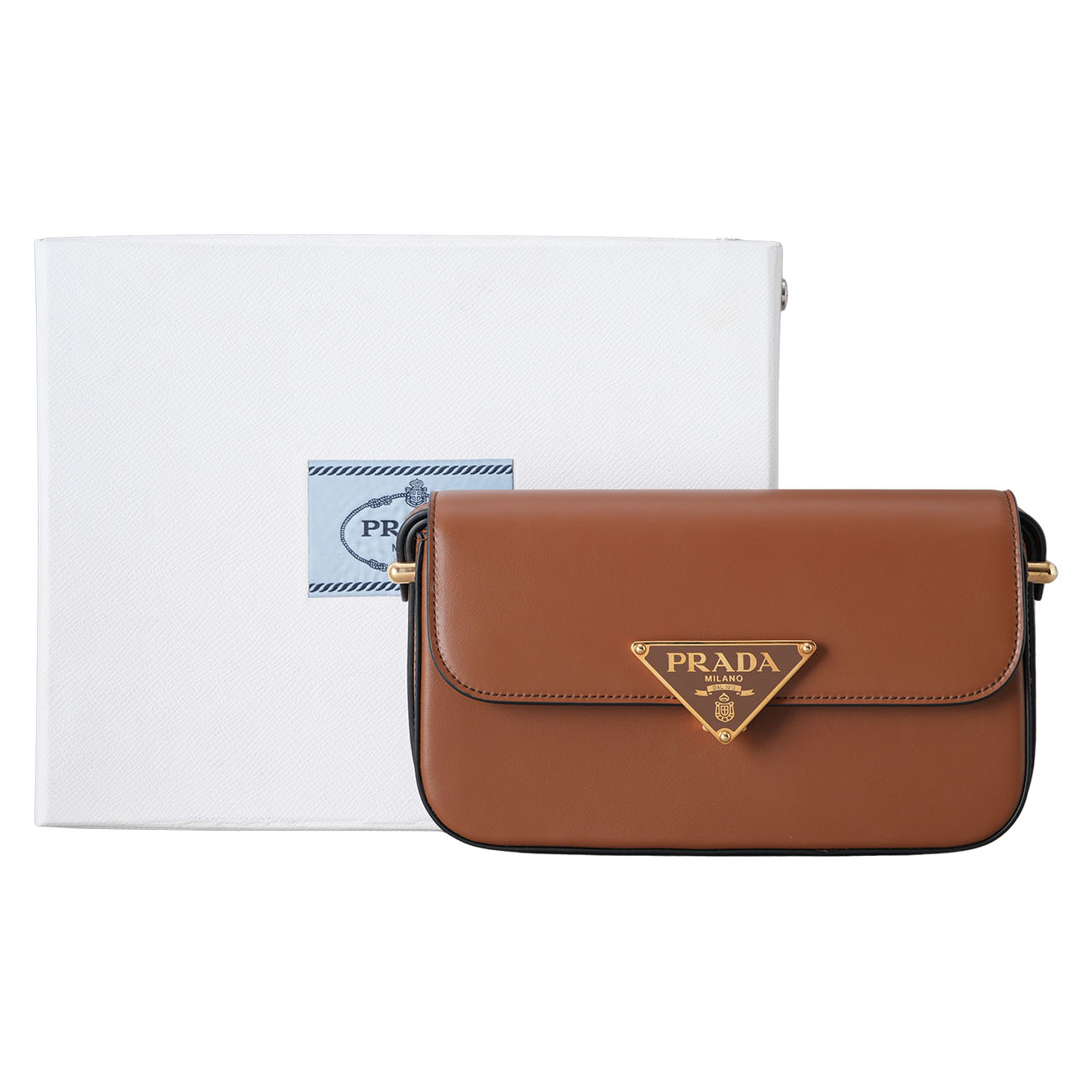 PRADA(USED)프라다 1BD339 레더 숄더백