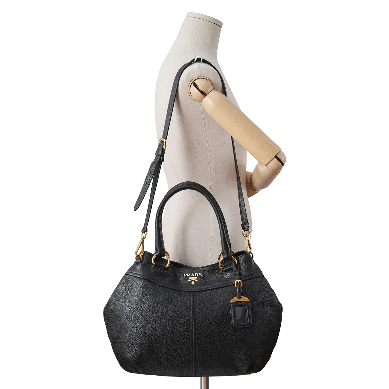 PRADA(USED)프라다 비텔로 토트겸 숄더백