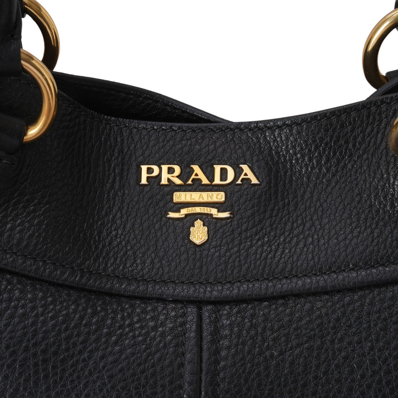PRADA(USED)프라다 비텔로 토트겸 숄더백