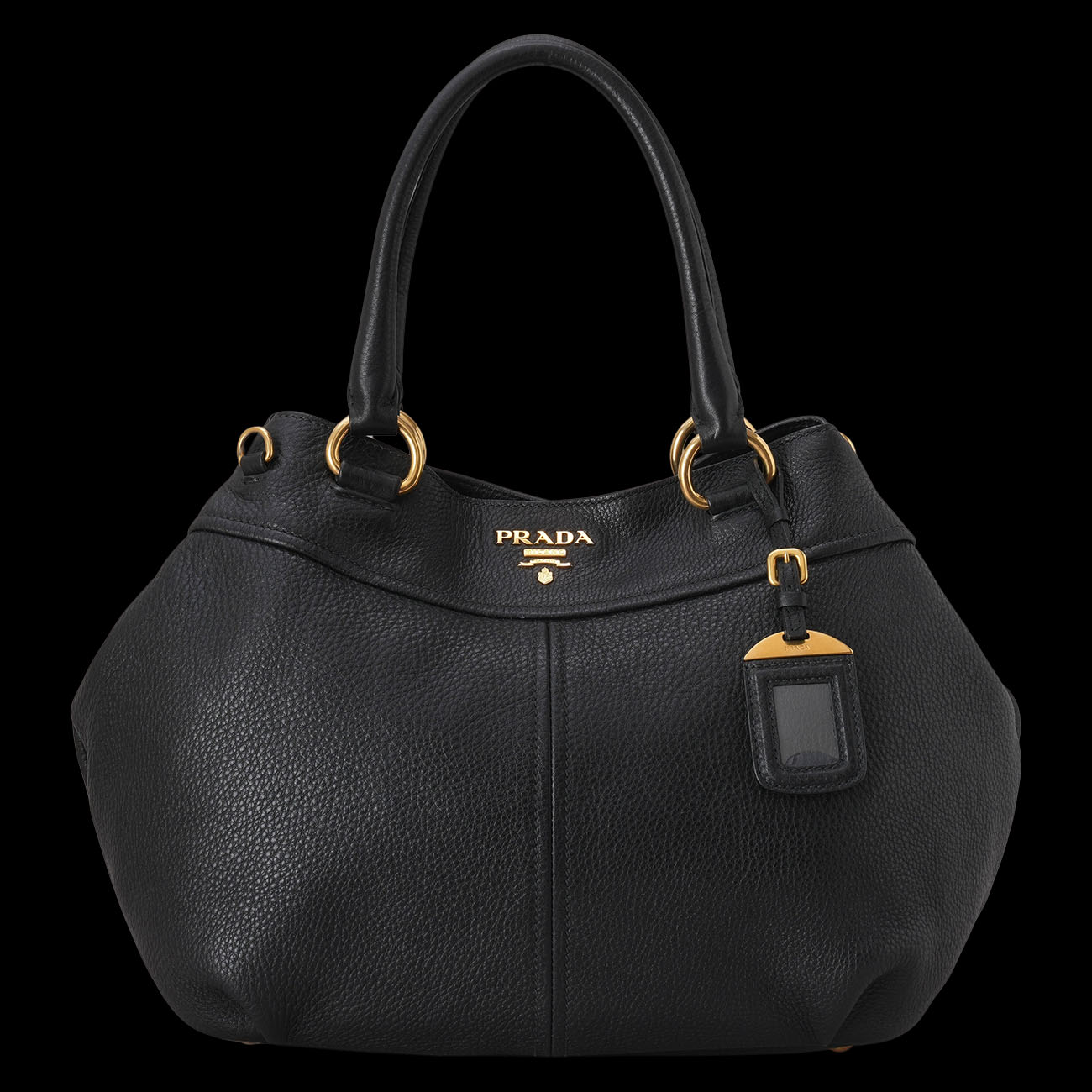 PRADA(USED)프라다 비텔로 토트겸 숄더백