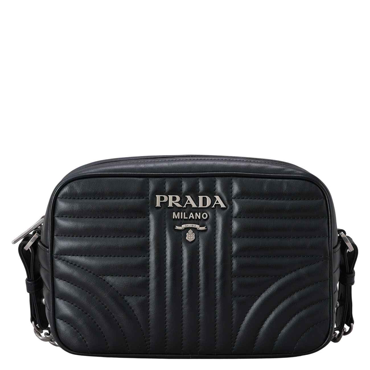 PRADA(USED)프라다 1BH083 다이어그램 체인 크로스백