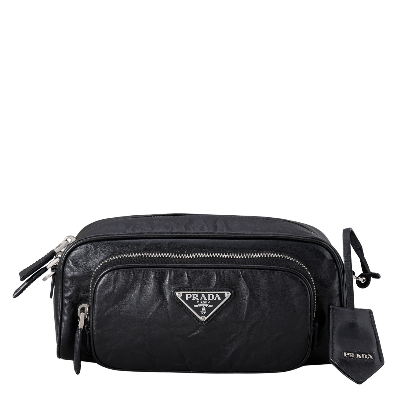 PRADA(USED)프라다 1BH198 나파 엔틱 크로스백