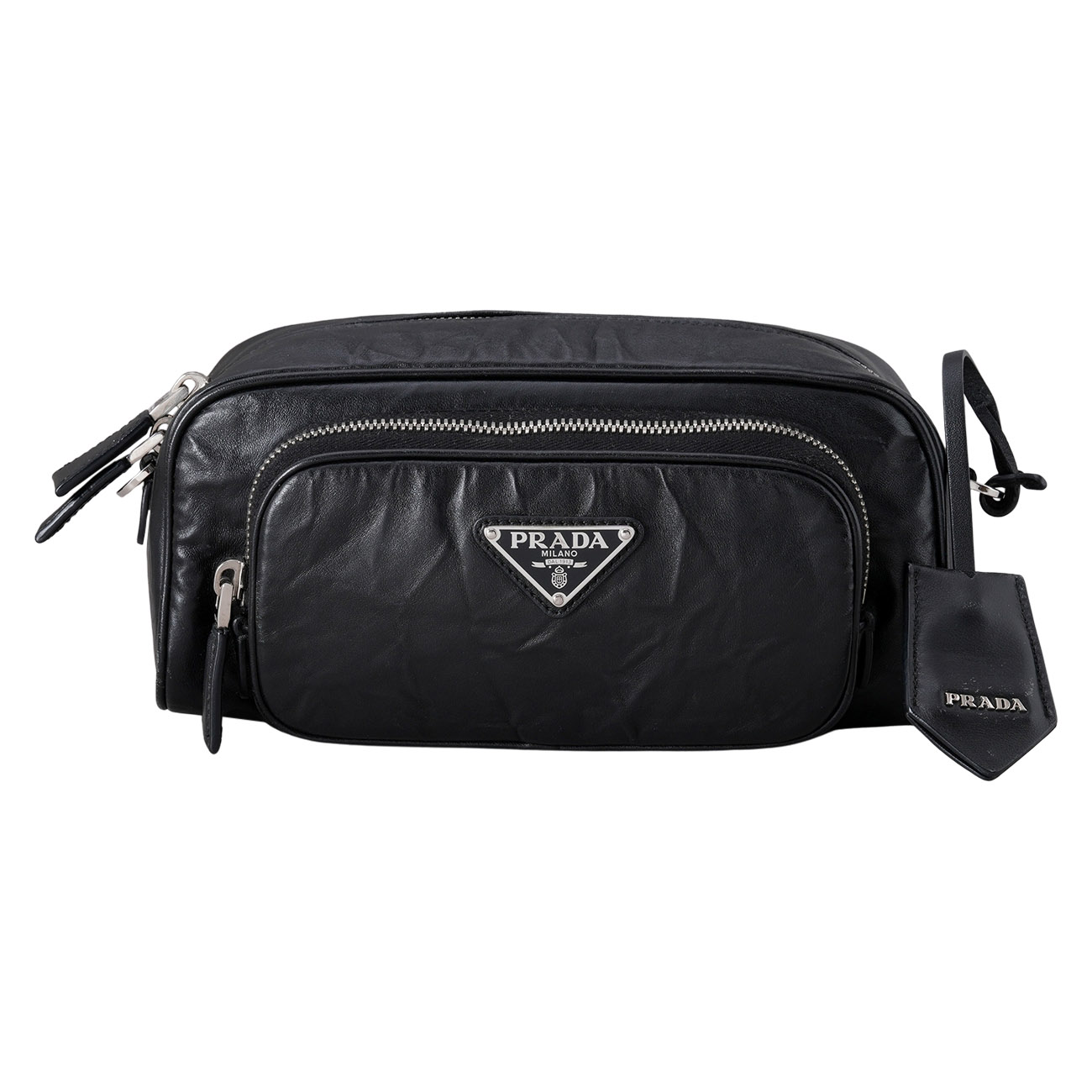 PRADA(USED)프라다 1BH198 나파 엔틱 크로스백