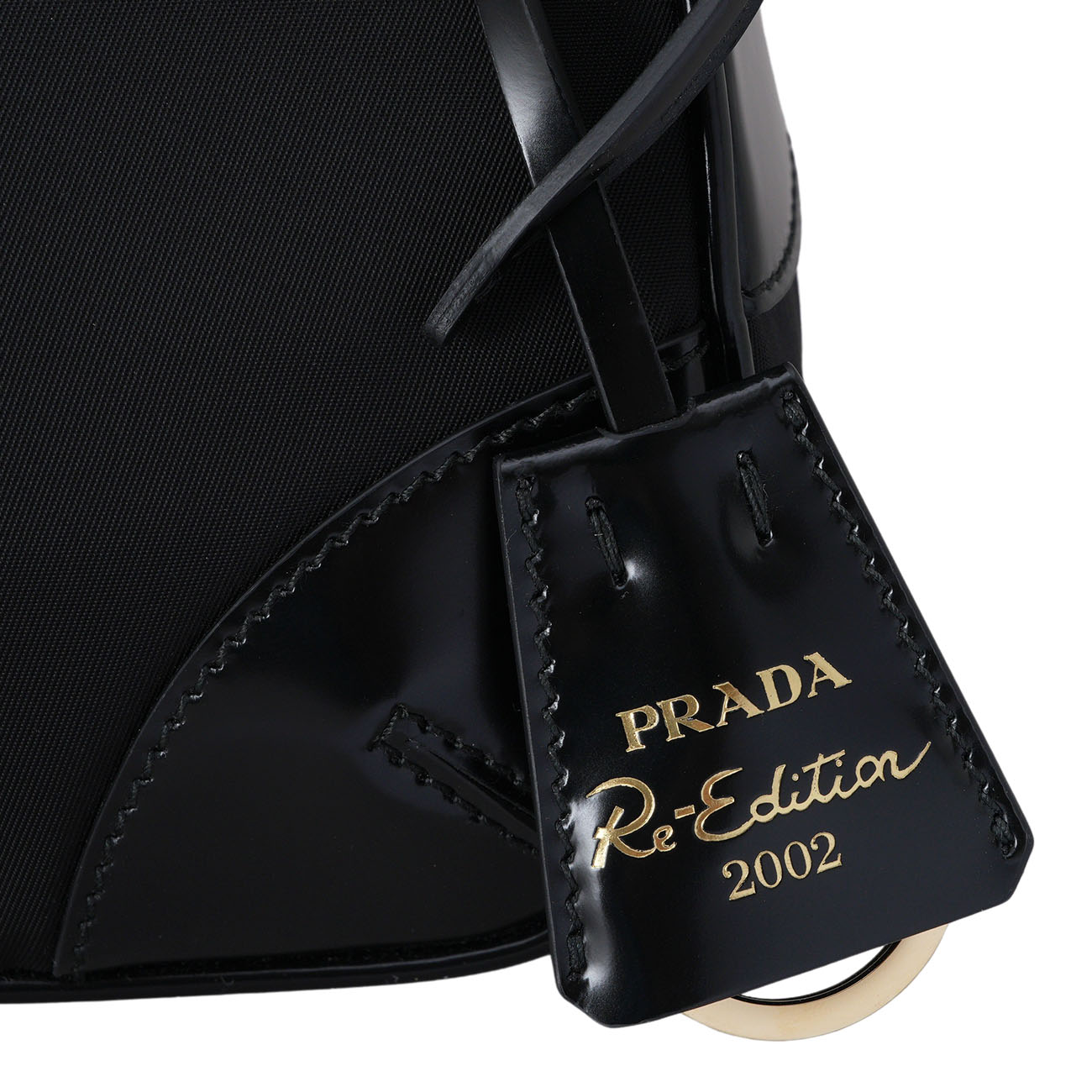 PRADA(USED)프라다 1BC201 블랙 리에디션 2002 리나일론 숄더백