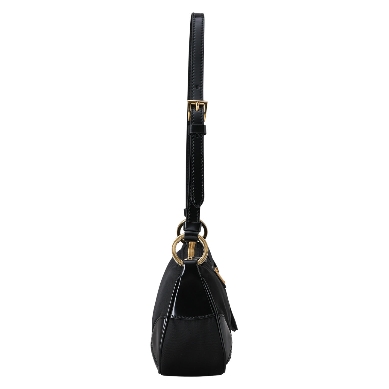 PRADA(USED)프라다 1BC201 블랙 리에디션 2002 리나일론 숄더백
