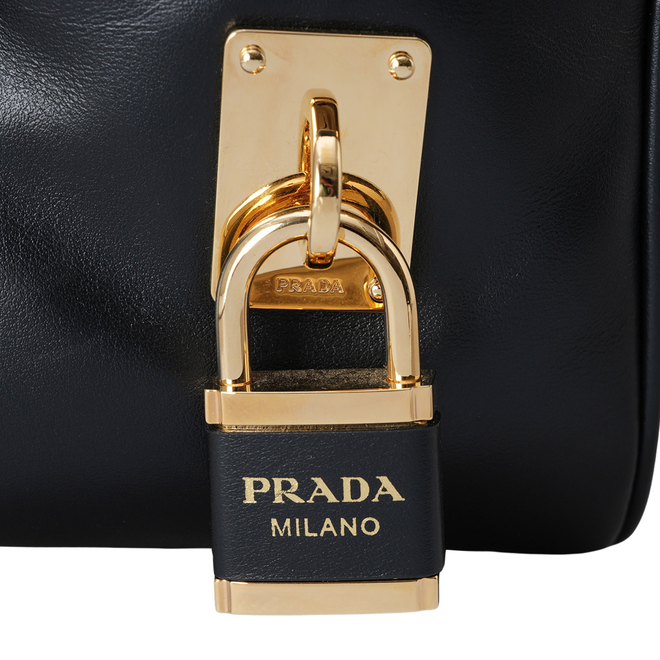 PRADA(USED)프라다 1BB132 리나일론 앤 레더 미디움탑핸들