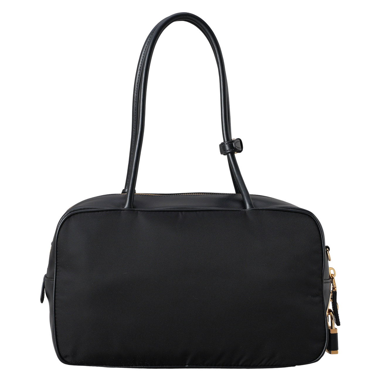 PRADA(USED)프라다 1BB132 리나일론 앤 레더 미디움탑핸들
