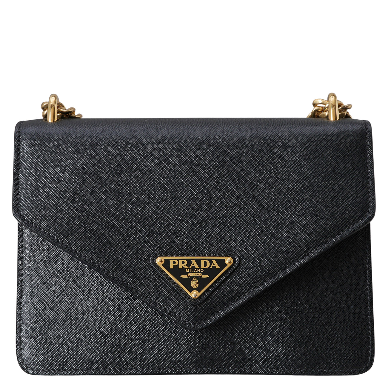 PRADA(USED)프라다 1BD200 사피아노 엔벨로프 체인 숄더백