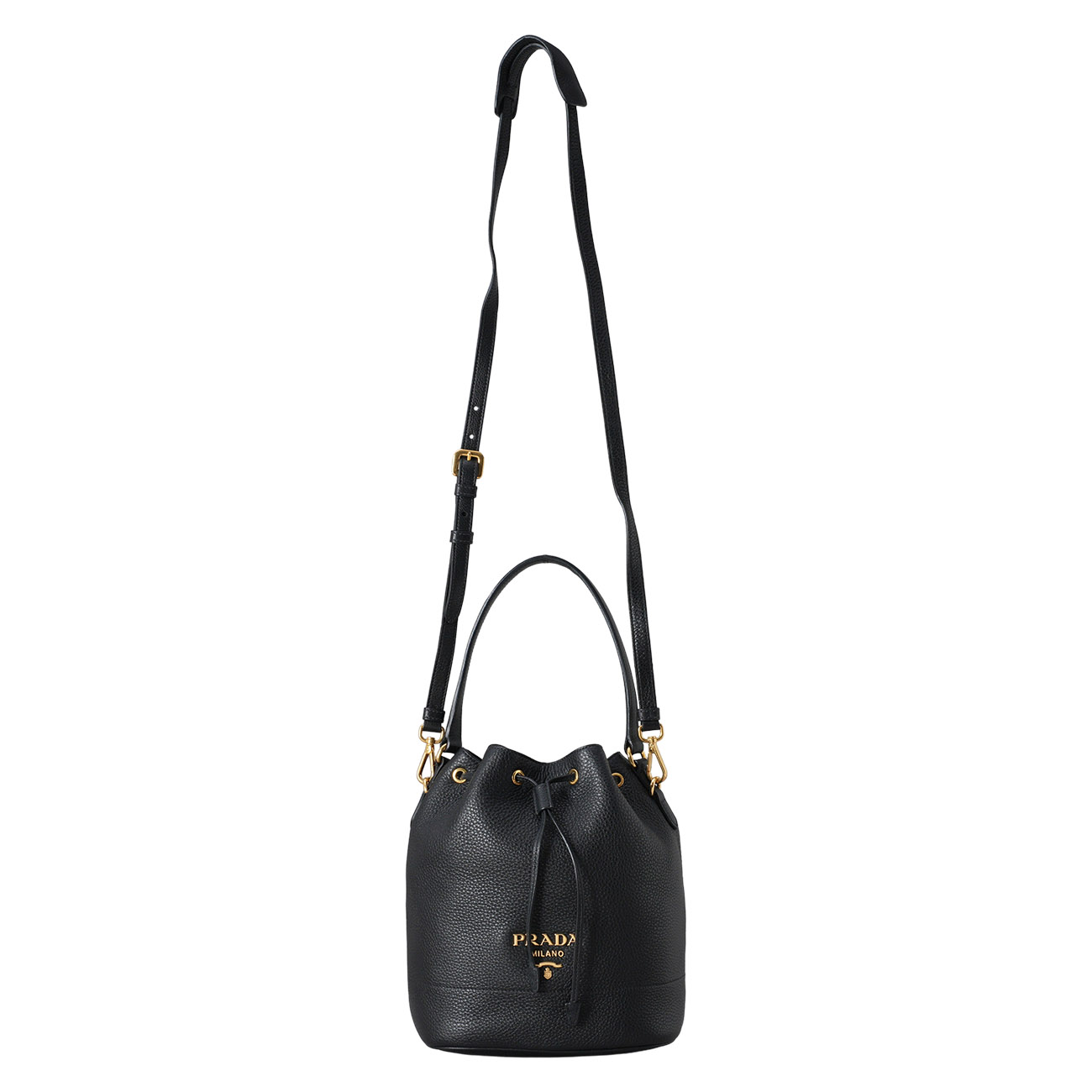 PRADA(USED)프라다 비텔로 다이노 버킷백