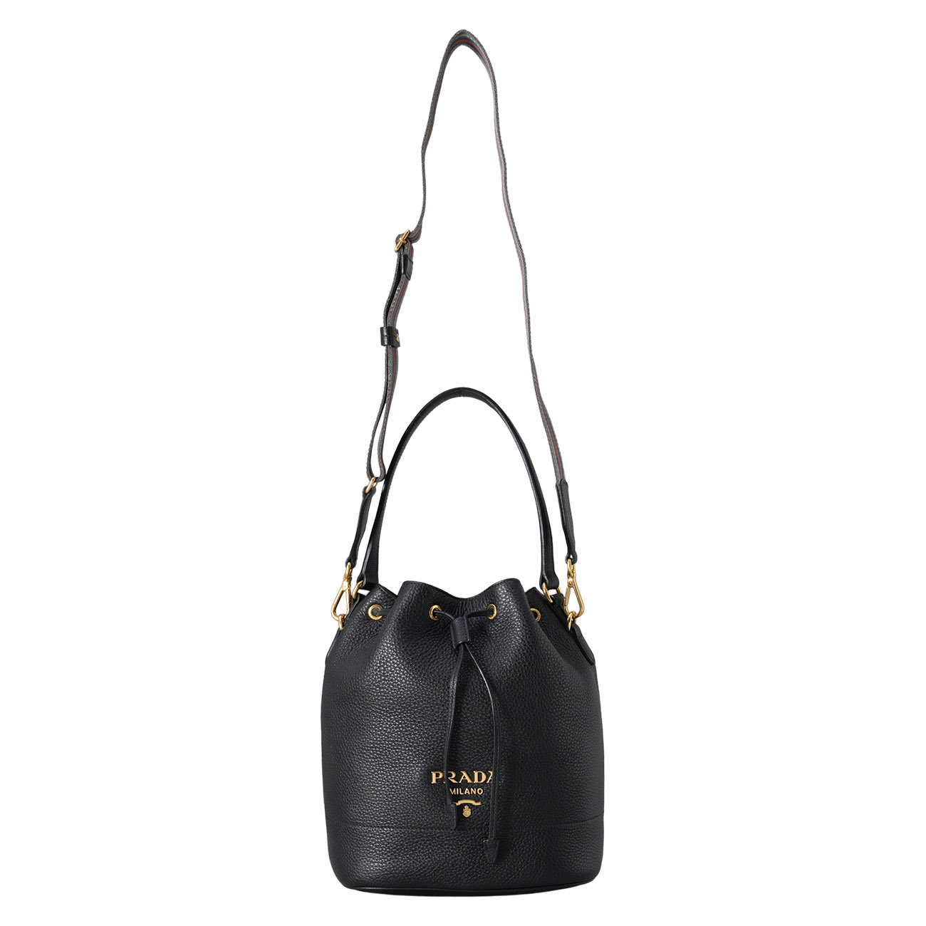 PRADA(USED)프라다 비텔로 다이노 버킷백