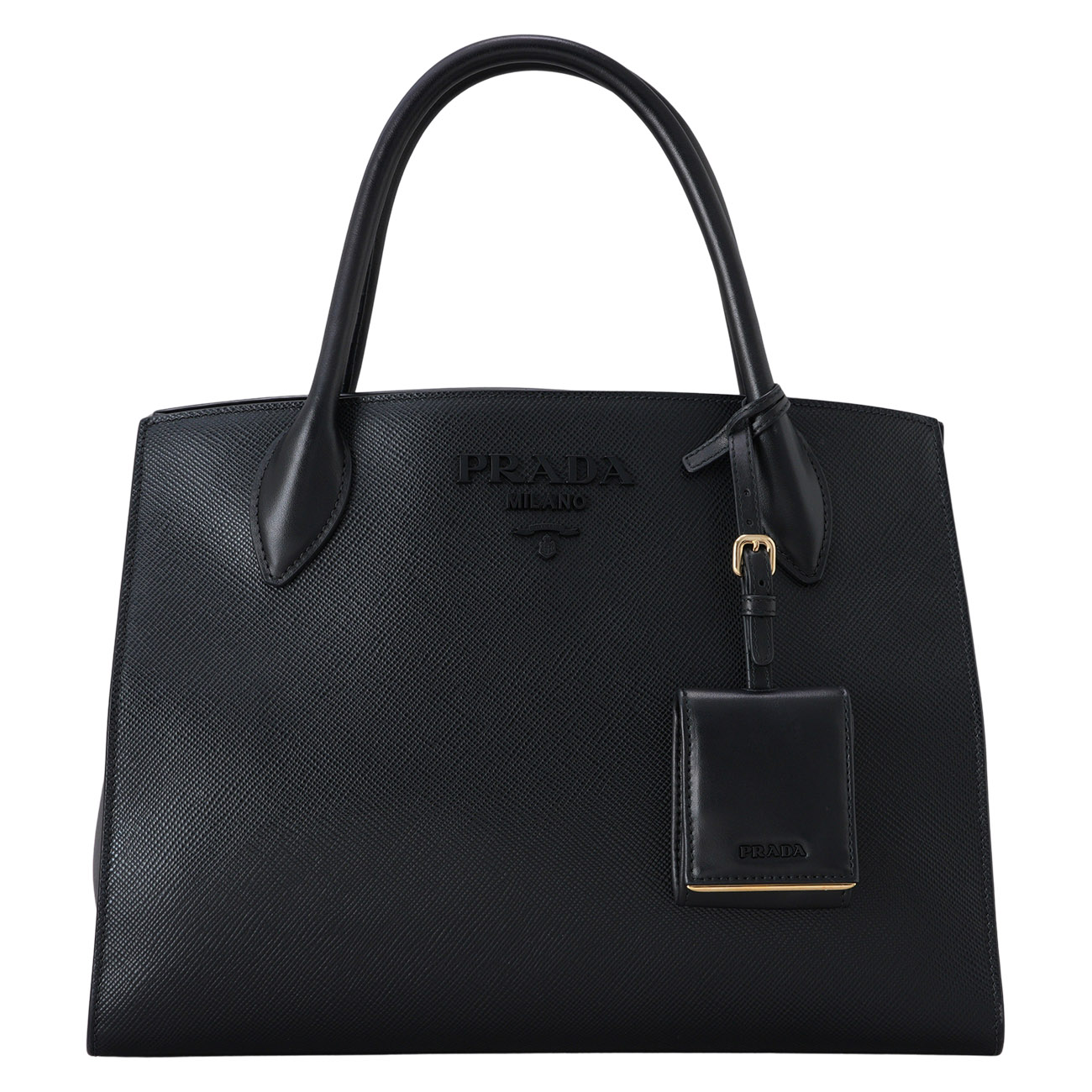 PRADA(USED)프라다 사피아노 모노크롬 토트겸 숄더백