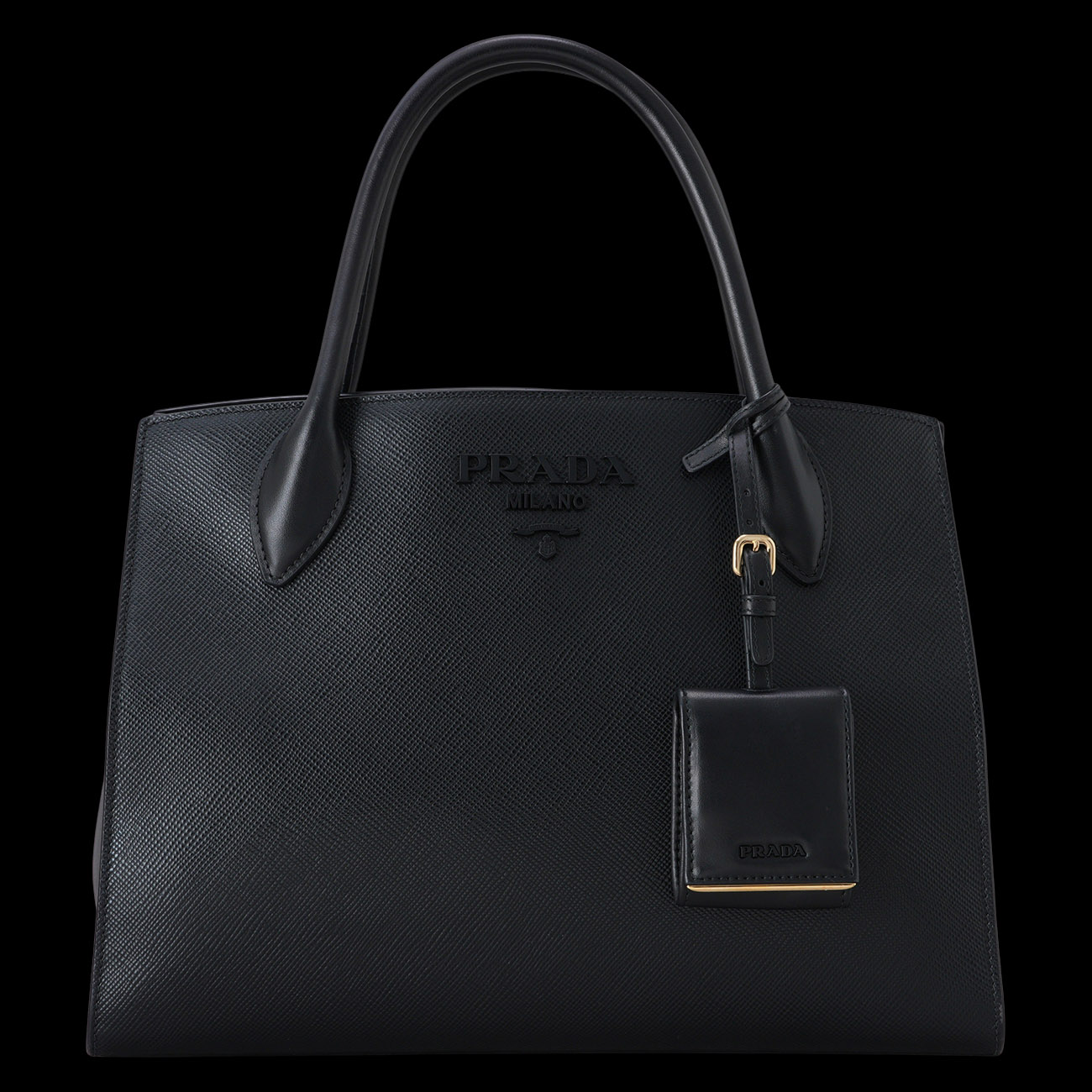 PRADA(USED)프라다 사피아노 모노크롬 토트겸 숄더백