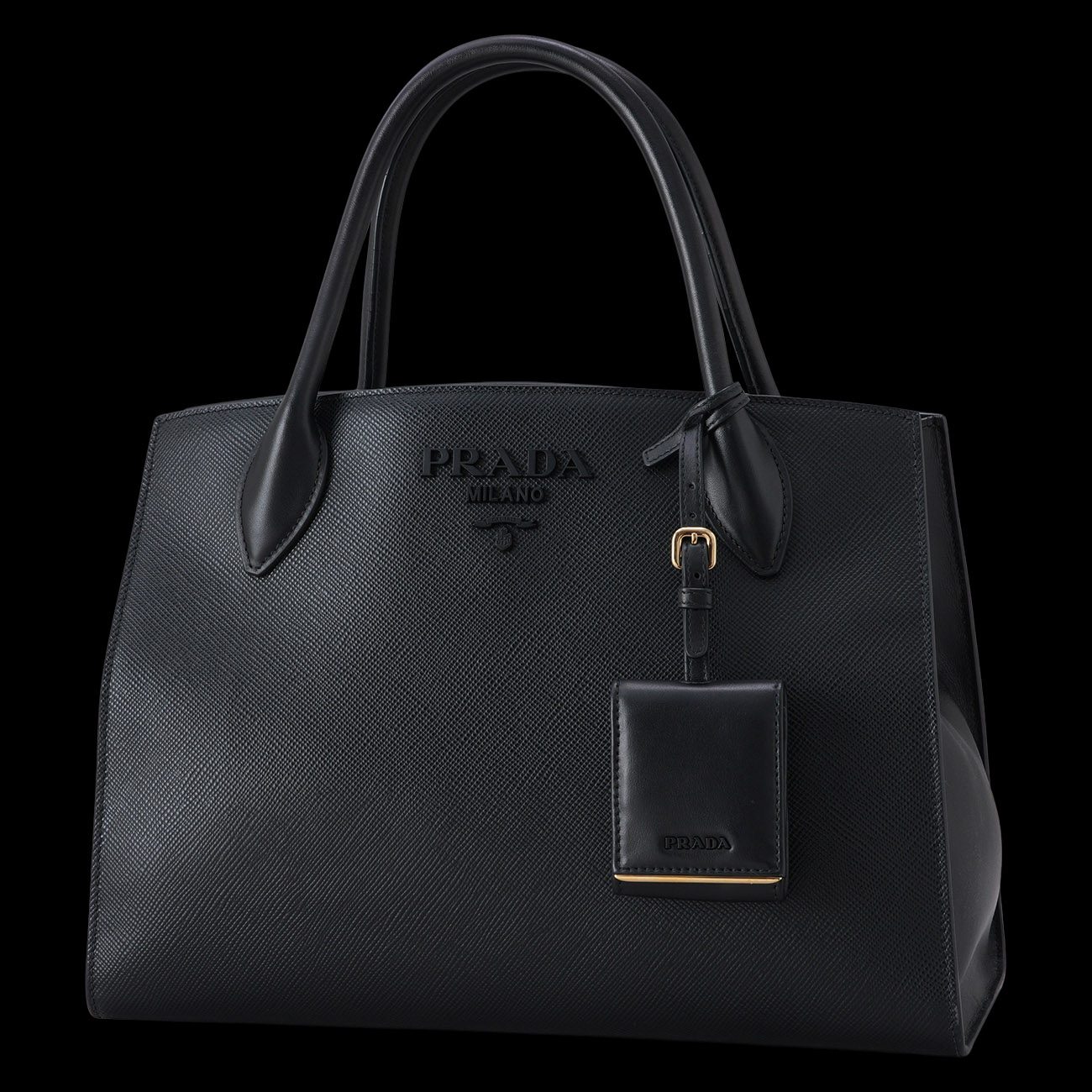 PRADA(USED)프라다 사피아노 모노크롬 토트겸 숄더백