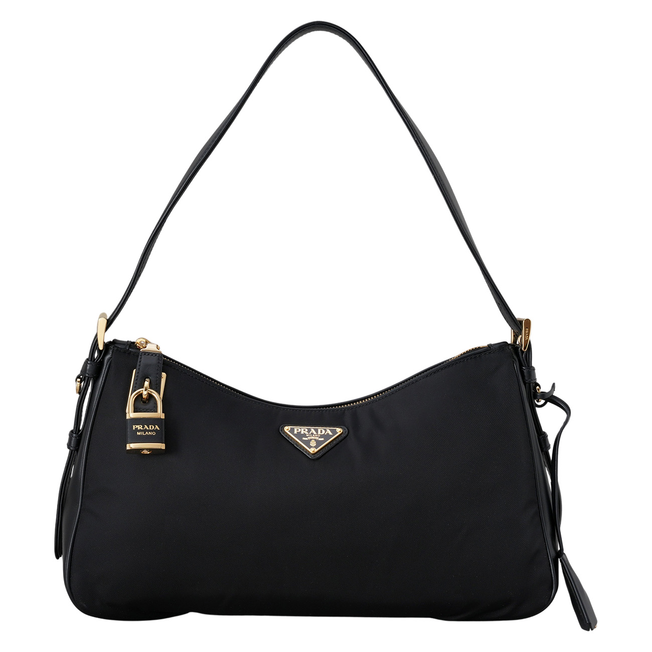 PRADA(USED)프라다 1BC232 에메 라지 리나일론 숄더백